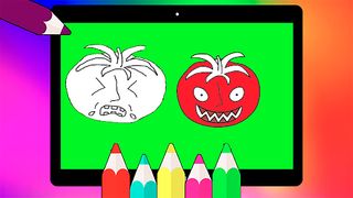 Mr Tomatos coloring game - Screenshot 3