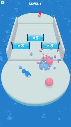 Battle Ball: Snow Arena - Screenshot 1