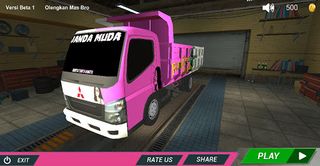 Truck Dump Oleng Simulator - Screenshot 1