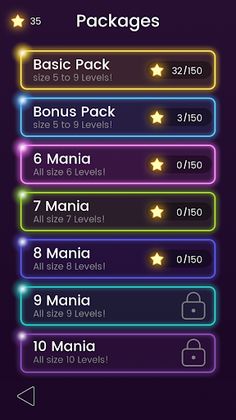 Puzzle Glow : Number Link Puzz - Screenshot 2