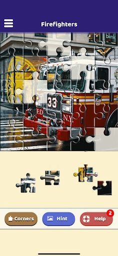Firefighters Puzzle - Screenshot 3