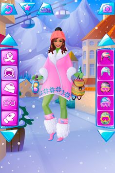 Winter Dress Up Game For Girls - Screenshot 1
