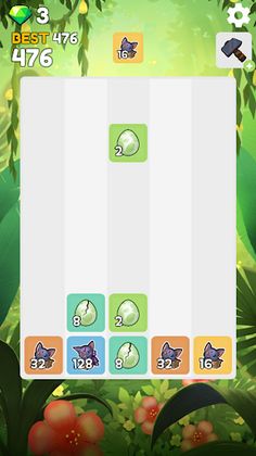 Cat 2048 - Screenshot 1