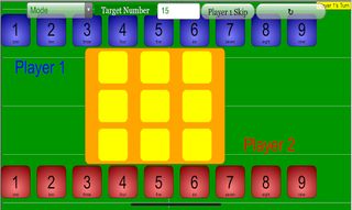 TicTacToe Math Addition Game - Screenshot 1