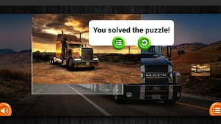 Big Trailer Truck Puzzle - Screenshot 2