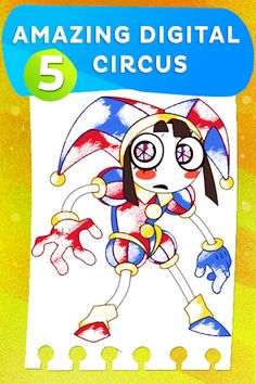 Amazing Digital Circus colorin - Screenshot 1
