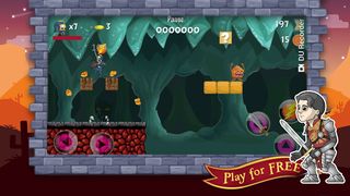 Adventure of Knight Warrior - Screenshot 1