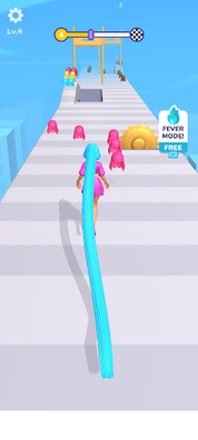 Hair Master Challenge Hair Run - Screenshot 5