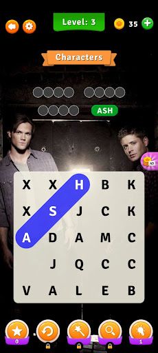 Supernatural Word Search - Screenshot 2