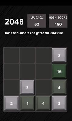 2048 Black Edition - Screenshot 4