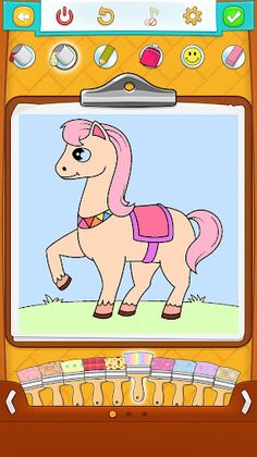 Horse Coloring Pages - Screenshot 3