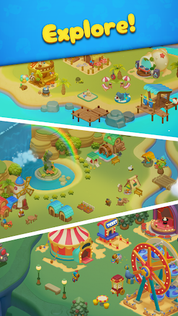 Capybara Land: Match & Design - Screenshot 1
