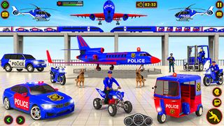 Police Tuk Tuk Transport Truck - Screenshot 1