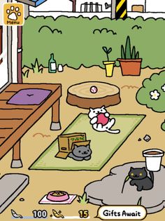 Neko Atsume: Kitty Collector+ - Screenshot 1
