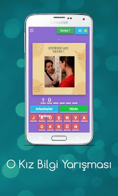 O Kız Bilgi Yarışması Oyunu - Screenshot 1