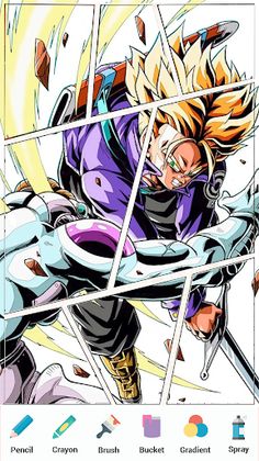Dragon Ultra Instinct Coloring - Screenshot 4