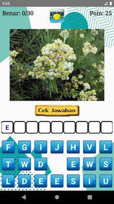 Tebak Jenis Bunga - Screenshot 1