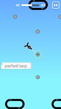 Leaping Stickman - Screenshot 1