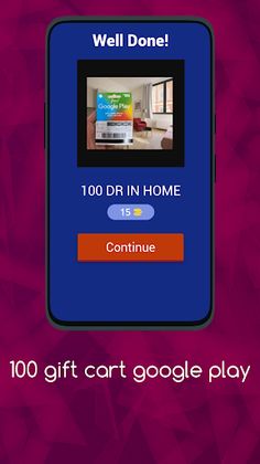 100 Gift Card Quiz Google Play - Screenshot 2