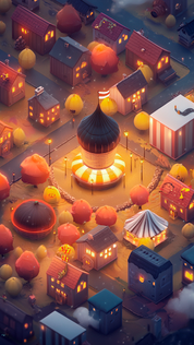 Idle Light City: Clicker Games - Screenshot 2