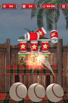 Hit & Knock Down : Tin Cans 3D - Screenshot 2