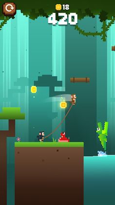Monkey Ropes - Screenshot 1