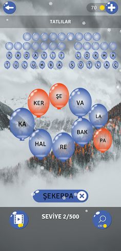Uçan Balon - Kelime Oyunu - Screenshot 1