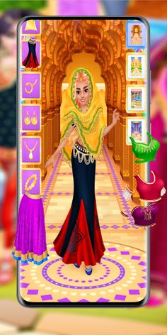 لعبة تلبيس بنات زفاف هندي - Screenshot 4