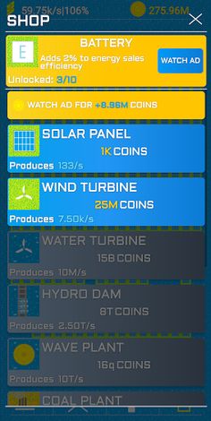 Idle Electricity Tycoon - Screenshot 3