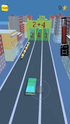Math Fun Race 3D - Screenshot 2