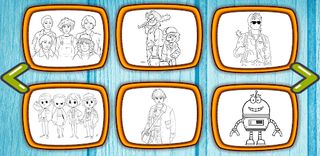 Stranger Things Coloring Games - Screenshot 2