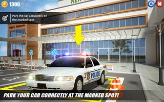 Police car parking games car - Screenshot 2