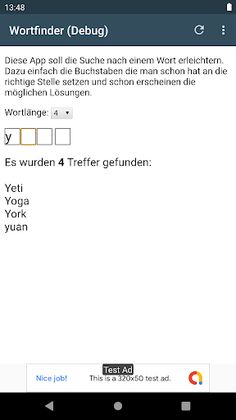 Hangman / Wortfinder - Screenshot 3