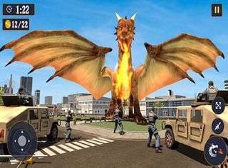 US Flying Dragon City Attack - Screenshot 1