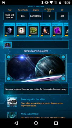 AoD: Galactic War, Command 4x - Screenshot 3