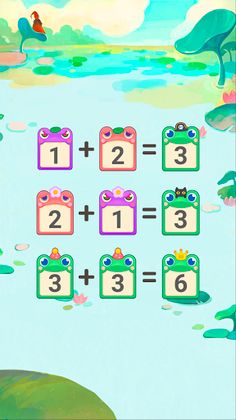 Frog Threes - Screenshot 2