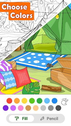 Peacolor: Adult Coloring book - Screenshot 1