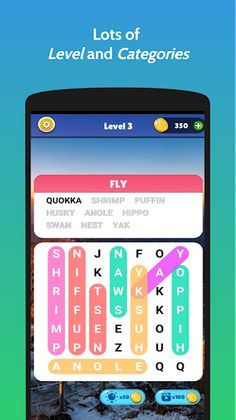 The Word Search - Word Game - Screenshot 2