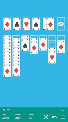 Biru Solitaire - Screenshot 2