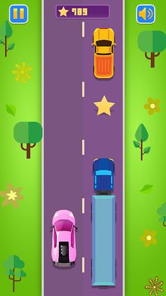 Kids Racing, Racecar Boy Girl - Screenshot 1