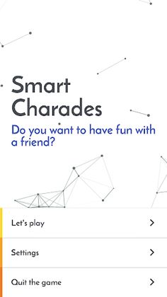 Smart Charades EN - Screenshot 1