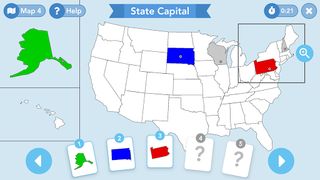 GeoPlunge - Dashing States - Screenshot 2