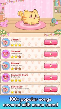 Bouncing Cats: Cute Cat Music - Screenshot 2