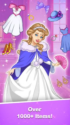 Dress Up girls Princess avatar - Screenshot 3