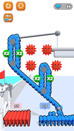 Zipline Crowd - Screenshot 2