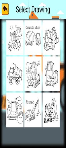 Excavator Coloring - Screenshot 3