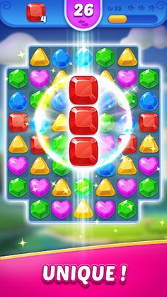 Jewel Blast Time - Match 3 - Screenshot 1