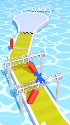 Ragdoll Race 3D - Screenshot 1