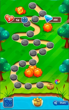 🍬Jelly crunch jelly match 202 - Screenshot 3