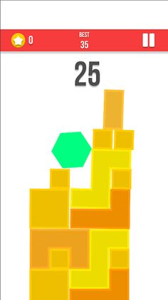 Hexa Block Stack - Screenshot 2